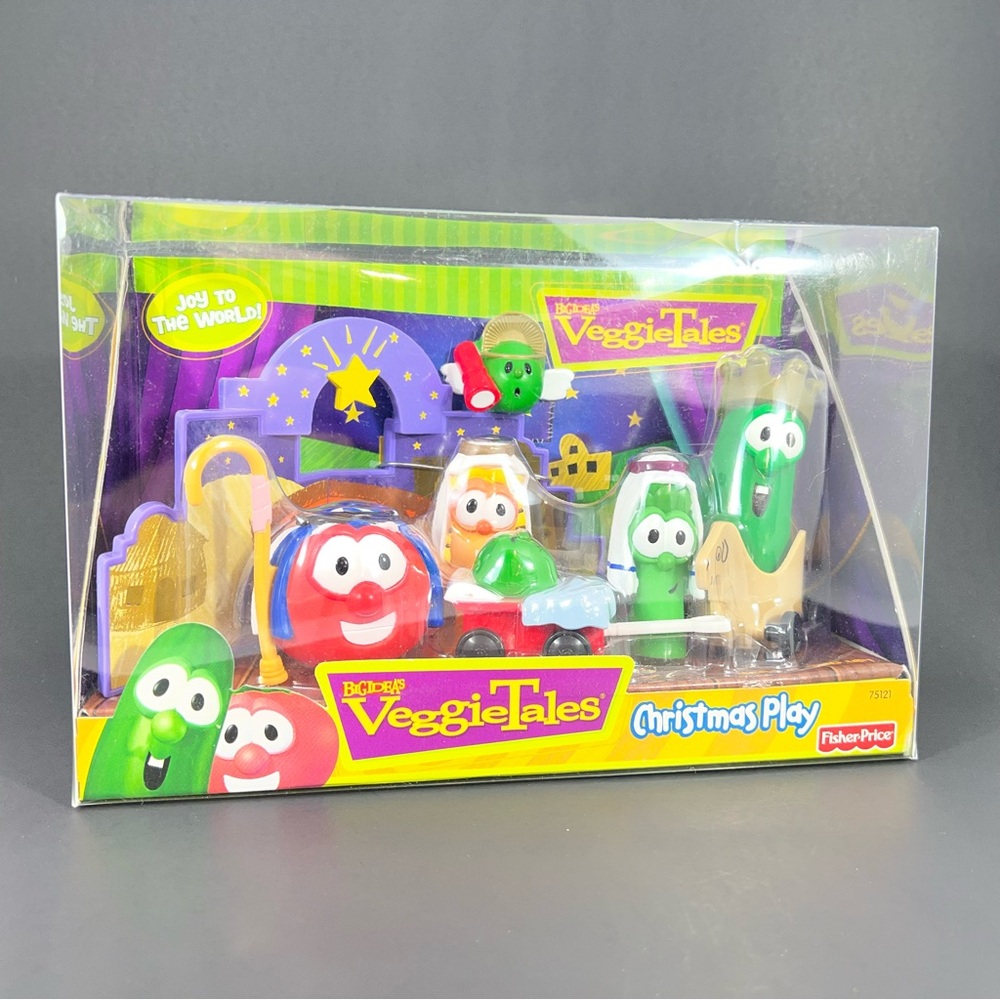 Fisher-Price 2001 VeggieTales Christmas Playset - / Nativity